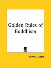 Cover of: Golden Rules of Buddhism