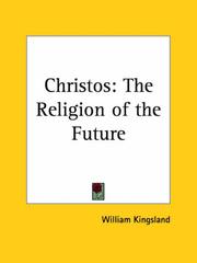 Cover of: Christos: The Religion of the Future