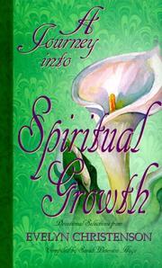Cover of: A Journey into Spiritual Growth