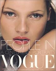 Cover of: People in Vogue: A Century of Portrait Photography