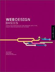 Cover of: Web Design Basics: Ideas and Inspiration for Working with Type, Color, and Navigation on the Web