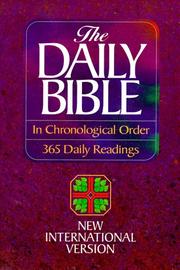 Cover of: The daily Bible