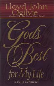 Cover of: God's best for my life