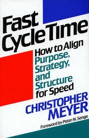Fast Cycle Time by Christopher Meyer