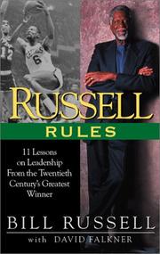 Cover of: Russell Rules: 11 Lessons on Leadership from the Twentieth Century's Greatest Winner (Audiocassette)