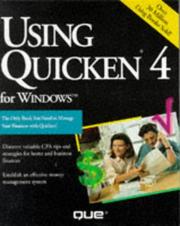 Cover of: Using Quicken 4 for Windows