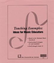 Teaching examples by Music Educators National Conference (U.S.)