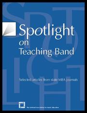 Cover of: Spotlight on teaching band.