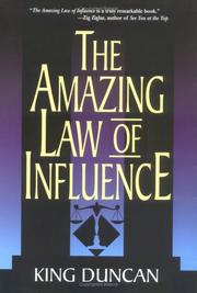 Cover of: The Amazing Law of Influence