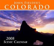 Cover of: John Fielder's Colorado Scenic Wall Calendar