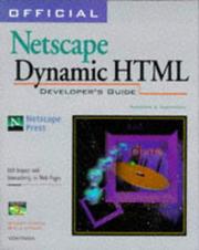 Cover of: Official Netscape dynamic HTML developer's guide