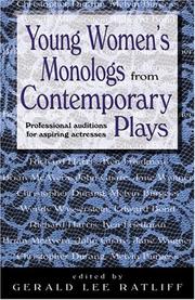 Cover of: Young Women's Monologs From Contemporary Plays by Gerald Lee Ratliff