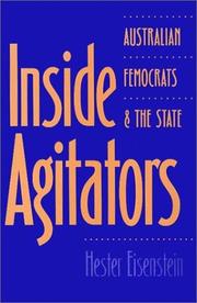 Cover of: Inside agitators: Australian femocrats and the state