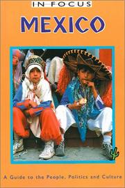 Cover of: Mexico in Focus: A Guide to the People, Politics, and Culture (In Focus Guides)