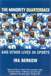 Cover of: The Minority Quarterback: And Other Lives in Sports