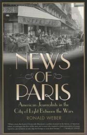 News of Paris by Ronald Weber