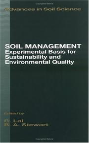 Soil management : experimental basis for sustainability and environmental quality