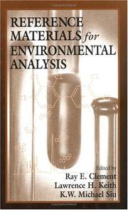 Reference materials for environmental analysis