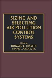 Cover of: Sizing and selecting air pollution control systems