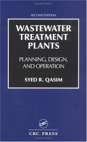 Wastewater treatment plants by Syed R. Qasim