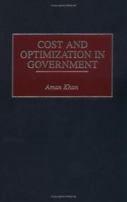 Cost and Optimization in Government by Aman Khan