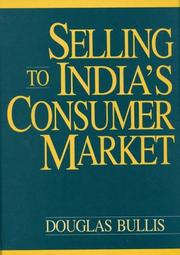 Cover of: Selling to India's consumer market