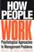 Cover of: How people work