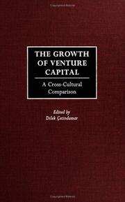 The growth of venture capital : a cross-cultural comparison