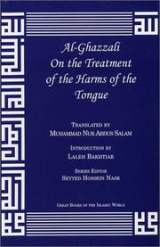 Al-Ghazzali On the Treatment of the Harms of the Tongue by al-Ghazzālī