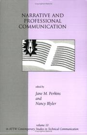 Cover of: Narrative and professional communication