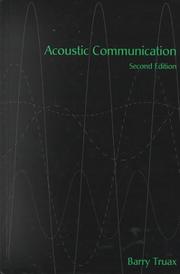 Acoustic Communication by Barry Truax