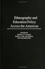 Ethnography and education policy across the Americas