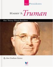 Cover of: Harry S. Truman: our thirty-third president