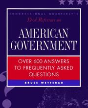 Cover of: Congressional Quarterly's desk reference on American government