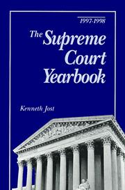 Cover of: Supreme Court Yearbook 1997-1998 (Supreme Court Yearbook) by Kenneth Jost