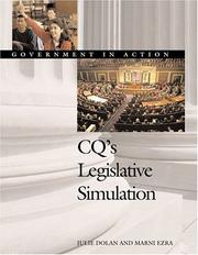 Cover of: CQ's legislative simulation: government in action