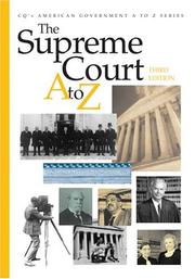 Cover of: The Supreme Court A to Z
