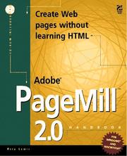 The Adobe PageMill 2.0 handbook