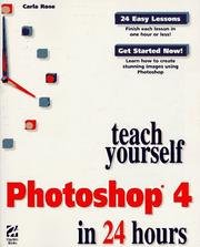 Cover of: Teach yourself Photoshop® 4 in 24 hours