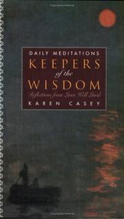 Cover of: Keepers of the wisdom: reflections from lives well lived