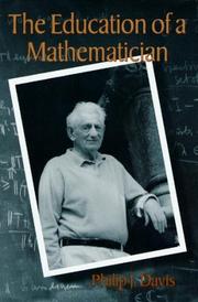 Cover of: The Education of a Mathematician