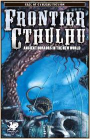 Cover of: Frontier Cthulhu by William Jones
