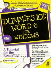 Word 6 for Windows