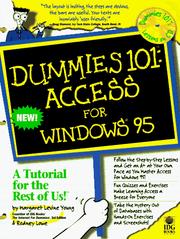 Cover of: Dummies 101. by Margaret Levine Young