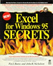 Cover of: Excel for Windows 95 secrets