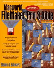 Cover of: Macworld FileMaker Pro 3 Bible by Steven A. Schwartz