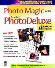 Photo magic with Adobe PhotoDeluxe by Sally Wiener Grotta