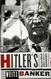 Cover of: Hitler's Banker by John Weitz