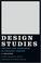 Cover of: Design Studies