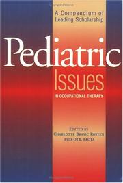 Cover of: Pediatric Issues in Occupational Therapy: A Compendium of Leading Scholarship